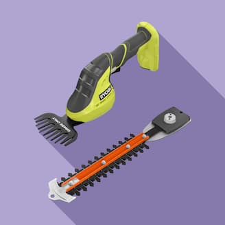 Exclusive Ryobi™ ONE+™ 18V Grass Shear & Shrubber Trimmer