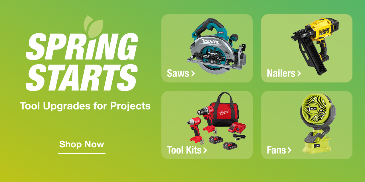 PROFESSIONAL QUALITY Tools for Spring Projects